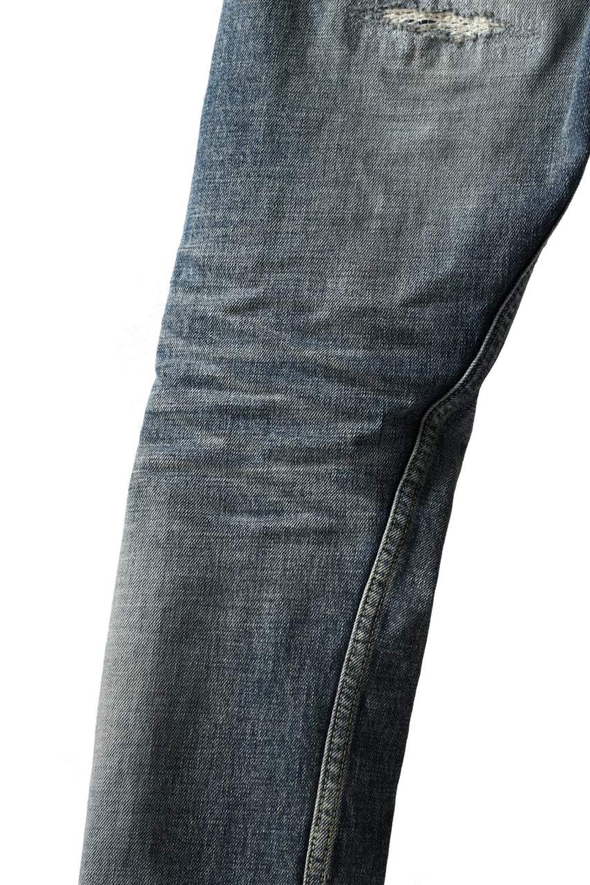 Load image into Gallery viewer, ISAMU KATAYAMA BACKLASH LOW CROTCH SLIM PANTS / STRETCH DENIM (INDIGO)