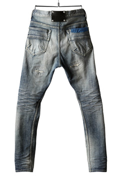 Load image into Gallery viewer, ISAMU KATAYAMA BACKLASH LOW CROTCH SLIM PANTS / STRETCH DENIM (INDIGO)