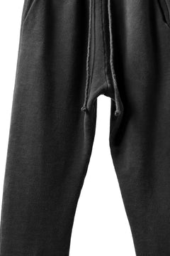 Load image into Gallery viewer, daub SWEAT SLIM JOGGER PANTS / COLD DYED JERSEY (DARK GREY)