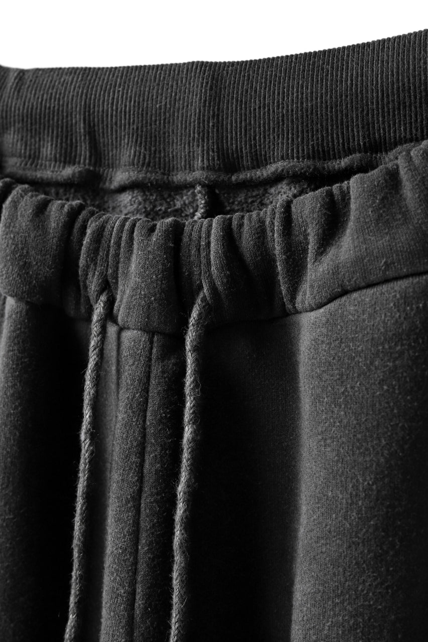 Load image into Gallery viewer, daub SWEAT SLIM JOGGER PANTS / COLD DYED JERSEY (DARK GREY)