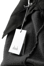 Load image into Gallery viewer, daub SWEAT SLIM JOGGER PANTS / COLD DYED JERSEY (DARK GREY)