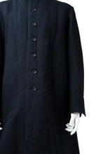 Load image into Gallery viewer, sus-sous medical coat / indigo herringbone (INDIGO CHARCOAL)