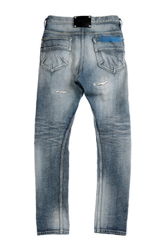 Load image into Gallery viewer, ISAMU KATAYAMA BACKLASH LOW CROTCH SLIM PANTS / STRETCH DENIM (INDIGO)
