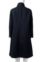 Load image into Gallery viewer, sus-sous medical coat / indigo herringbone (INDIGO CHARCOAL)