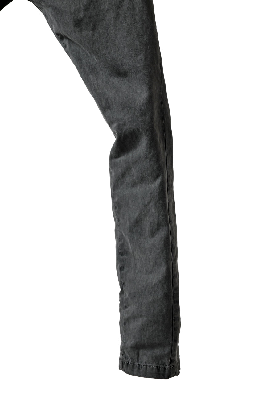 Load image into Gallery viewer, daub ERGONOMIC SEAM SLIM PANTS / STRETCH COTTON (GREY)