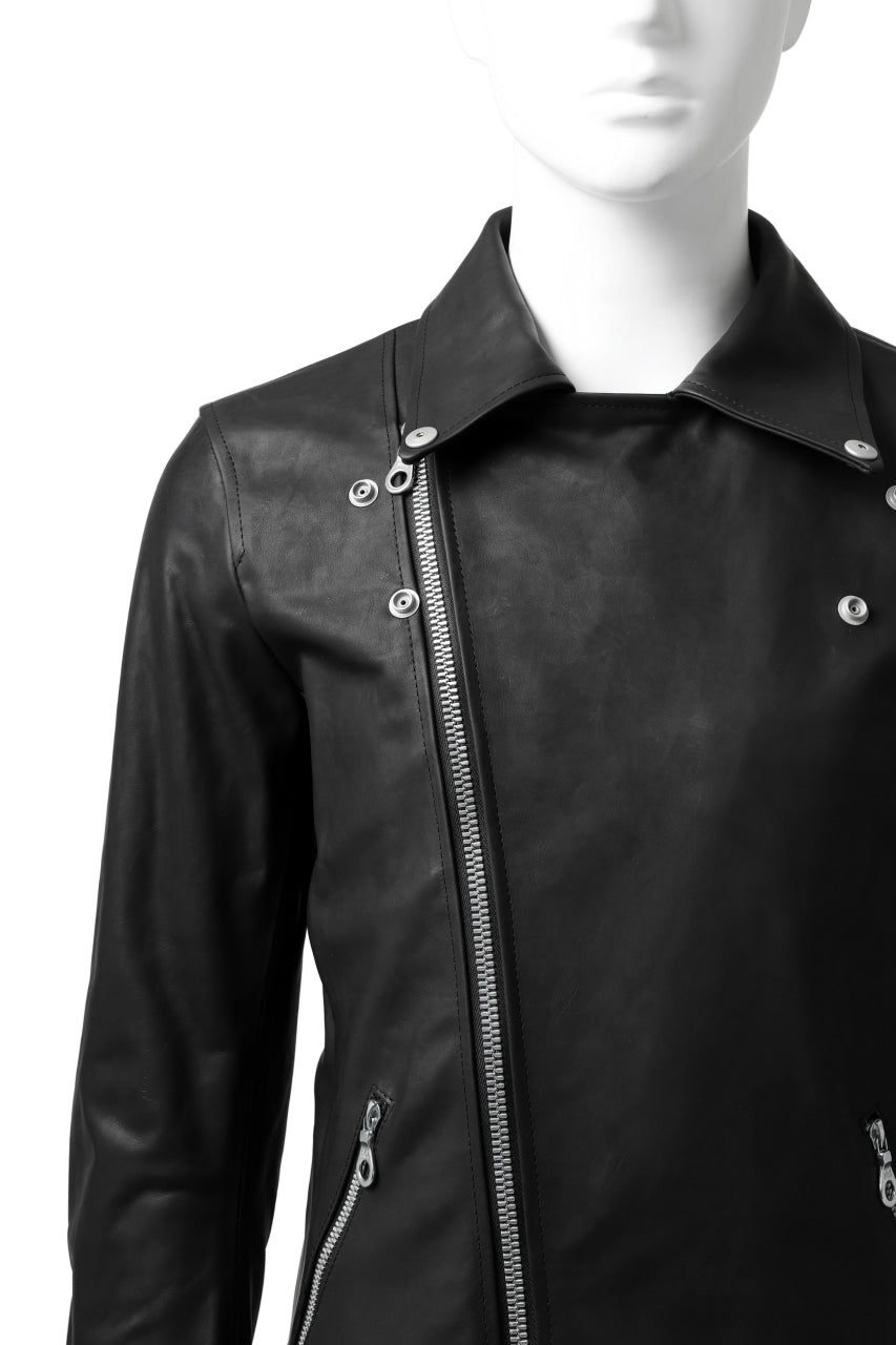 Load image into Gallery viewer, ISAMU KATAYAMA BACKLASH xx GUIDI COMMA 8 DOUBLE RIDERS / CALF "Vitello Fiore Volonato" (BLACK) ※