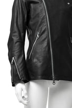 Load image into Gallery viewer, ISAMU KATAYAMA BACKLASH xx GUIDI COMMA 8 DOUBLE RIDERS / CALF "Vitello Fiore Volonato" (BLACK) ※