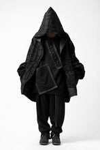 画像をギャラリービューアに読み込む, SOSNOVSKA TANGLED LINED JACKET (BLACK)