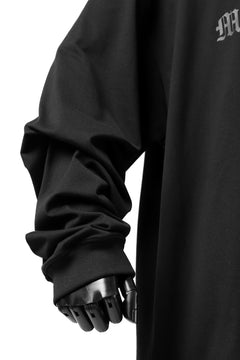 画像をギャラリービューアに読み込む, mastermind JAPAN BOXY-FIT LS / RUBBER AND FOAM PRINTED (BLACK)