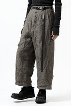 画像をギャラリービューアに読み込む, YUTA MATSUOKA buggy trousers / primitive wool (brown)