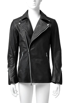 Load image into Gallery viewer, ISAMU KATAYAMA BACKLASH xx GUIDI COMMA 8 DOUBLE RIDERS / CALF "Vitello Fiore Volonato" (BLACK) ※