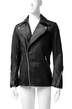 Load image into Gallery viewer, ISAMU KATAYAMA BACKLASH xx GUIDI COMMA 8 DOUBLE RIDERS / CALF "Vitello Fiore Volonato" (BLACK) ※