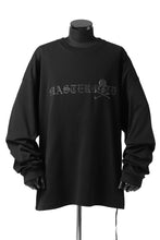 画像をギャラリービューアに読み込む, mastermind JAPAN BOXY-FIT LS / RUBBER AND FOAM PRINTED (BLACK)