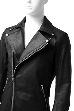 Load image into Gallery viewer, ISAMU KATAYAMA BACKLASH xx GUIDI COMMA 8 DOUBLE RIDERS / CALF "Vitello Fiore Volonato" (BLACK) ※