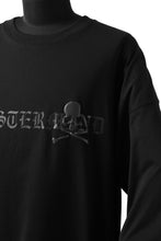 画像をギャラリービューアに読み込む, mastermind JAPAN BOXY-FIT LS / RUBBER AND FOAM PRINTED (BLACK)