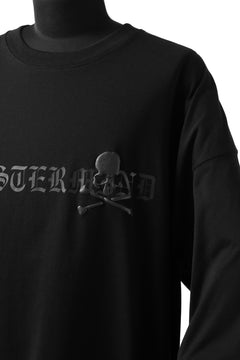 画像をギャラリービューアに読み込む, mastermind JAPAN BOXY-FIT LS / RUBBER AND FOAM PRINTED (BLACK)