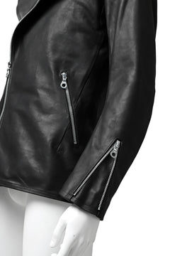 Load image into Gallery viewer, ISAMU KATAYAMA BACKLASH xx GUIDI COMMA 8 DOUBLE RIDERS / CALF "Vitello Fiore Volonato" (BLACK) ※