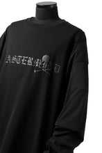 画像をギャラリービューアに読み込む, mastermind JAPAN BOXY-FIT LS / RUBBER AND FOAM PRINTED (BLACK)