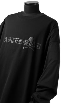 画像をギャラリービューアに読み込む, mastermind JAPAN BOXY-FIT LS / RUBBER AND FOAM PRINTED (BLACK)