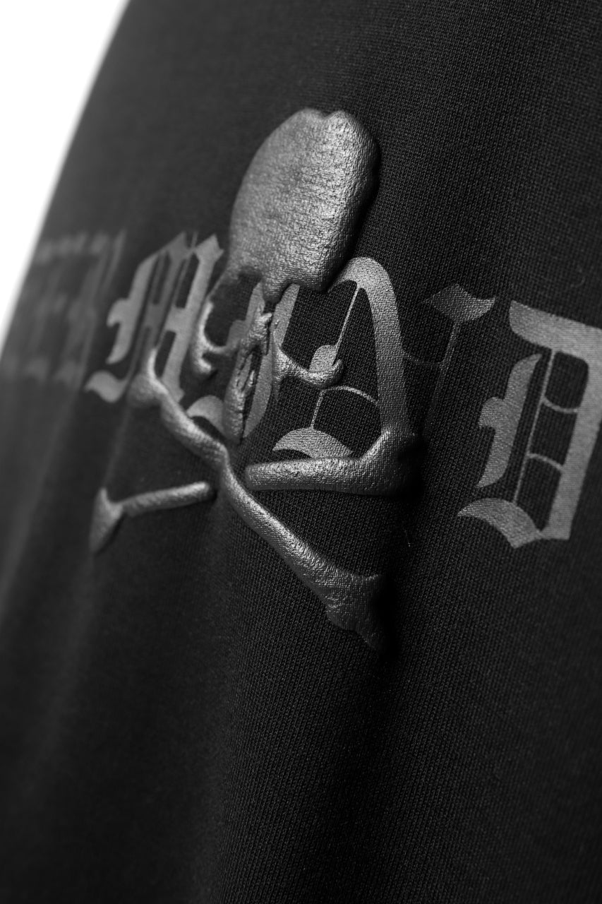 画像をギャラリービューアに読み込む, mastermind JAPAN BOXY-FIT LS / RUBBER AND FOAM PRINTED (BLACK)