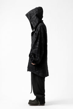 画像をギャラリービューアに読み込む, SOSNOVSKA TANGLED LINED JACKET (BLACK)