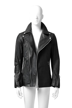 Load image into Gallery viewer, ISAMU KATAYAMA BACKLASH xx GUIDI COMMA 8 DOUBLE RIDERS / CALF "Vitello Fiore Volonato" (BLACK) ※