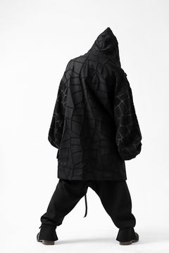 画像をギャラリービューアに読み込む, SOSNOVSKA TANGLED LINED JACKET (BLACK)
