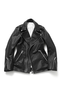 Load image into Gallery viewer, ISAMU KATAYAMA BACKLASH xx GUIDI COMMA 8 DOUBLE RIDERS / CALF "Vitello Fiore Volonato" (BLACK) ※