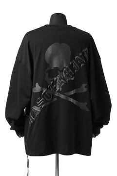 画像をギャラリービューアに読み込む, mastermind JAPAN BOXY-FIT LS / RUBBER AND FOAM PRINTED (BLACK)