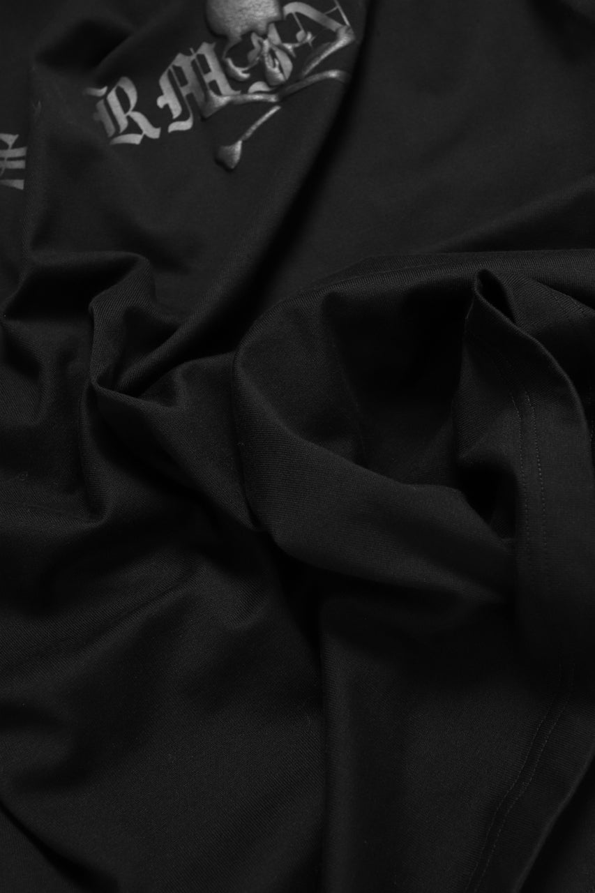 画像をギャラリービューアに読み込む, mastermind JAPAN BOXY-FIT LS / RUBBER AND FOAM PRINTED (BLACK)