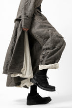 画像をギャラリービューアに読み込む, YUTA MATSUOKA buggy trousers / primitive wool (brown)