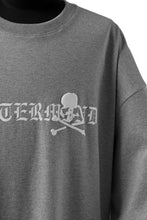 画像をギャラリービューアに読み込む, mastermind JAPAN BOXY-FIT LS / RUBBER AND FOAM PRINTED (GREY)