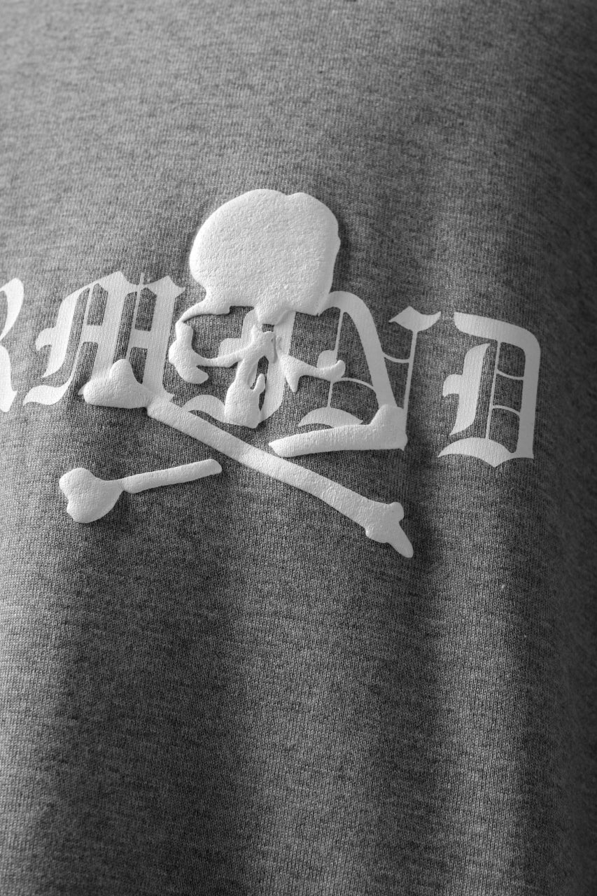 画像をギャラリービューアに読み込む, mastermind JAPAN BOXY-FIT LS / RUBBER AND FOAM PRINTED (GREY)