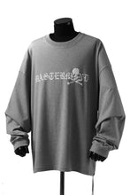 画像をギャラリービューアに読み込む, mastermind JAPAN BOXY-FIT LS / RUBBER AND FOAM PRINTED (GREY)