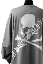 画像をギャラリービューアに読み込む, mastermind JAPAN BOXY-FIT LS / RUBBER AND FOAM PRINTED (GREY)