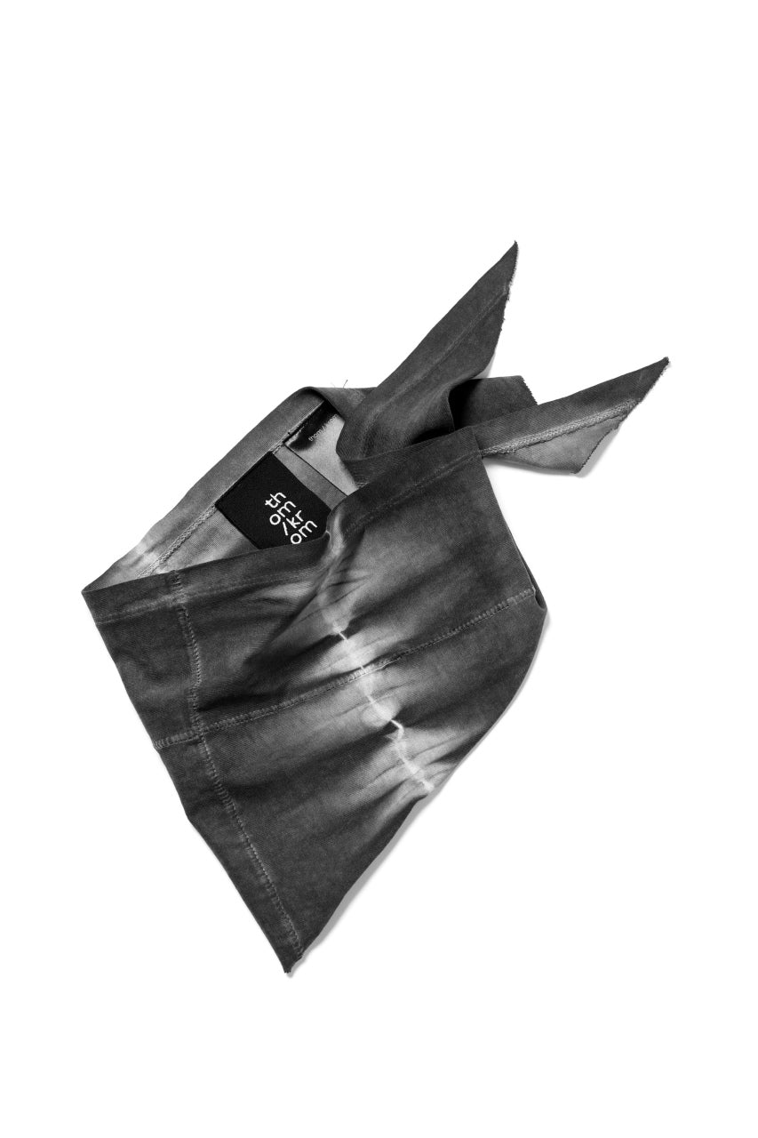 画像をギャラリービューアに読み込む, thomkrom DYEING JERSEY COVERED MASK / BANDANA (COLD DYE BLACK)