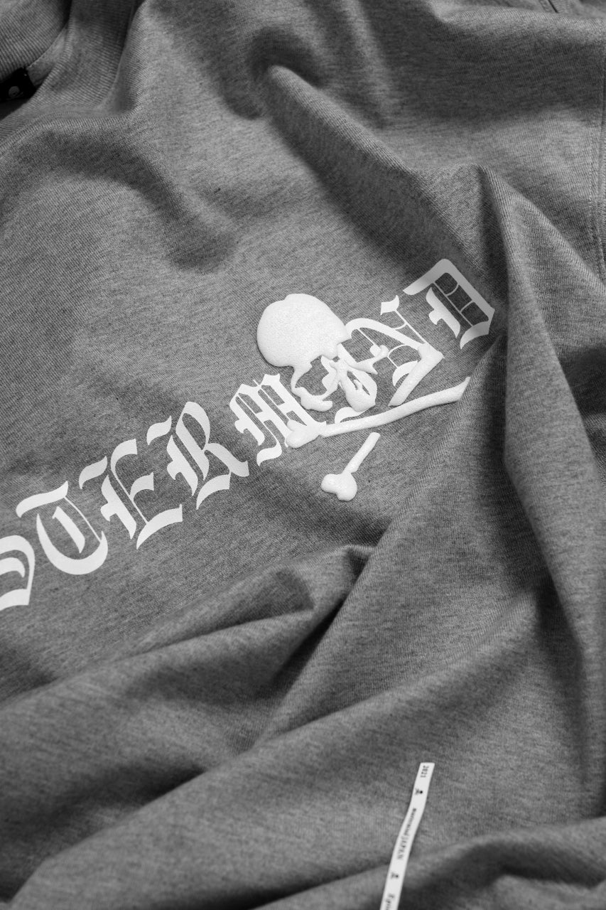 画像をギャラリービューアに読み込む, mastermind JAPAN BOXY-FIT LS / RUBBER AND FOAM PRINTED (GREY)