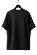 画像をギャラリービューアに読み込む, A.F ARTEFACT "OVERLAP" LAYERED LOOSEY TOPS (BLACK×IVORY)