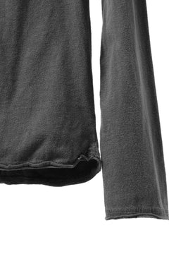 Load image into Gallery viewer, daub CHEST POCKET LONG SLEEVE CUT SEWN / COLD DYED JERSEY (GREY)