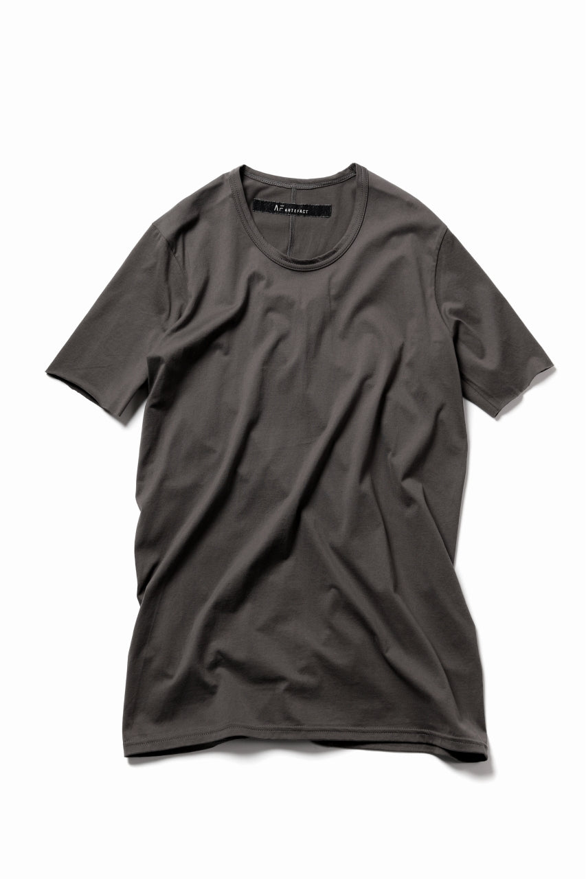 画像をギャラリービューアに読み込む, A.F ARTEFACT "SUPERFINE" LOOP-WHEELED T-SHIRT (GREY)