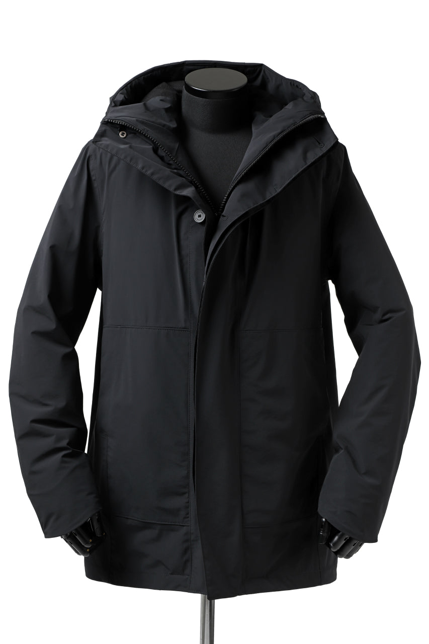 画像をギャラリービューアに読み込む, Hannibal. Waterproof Hoodie Jacket / Reyk 105. Thermore® (MAT BLACK)