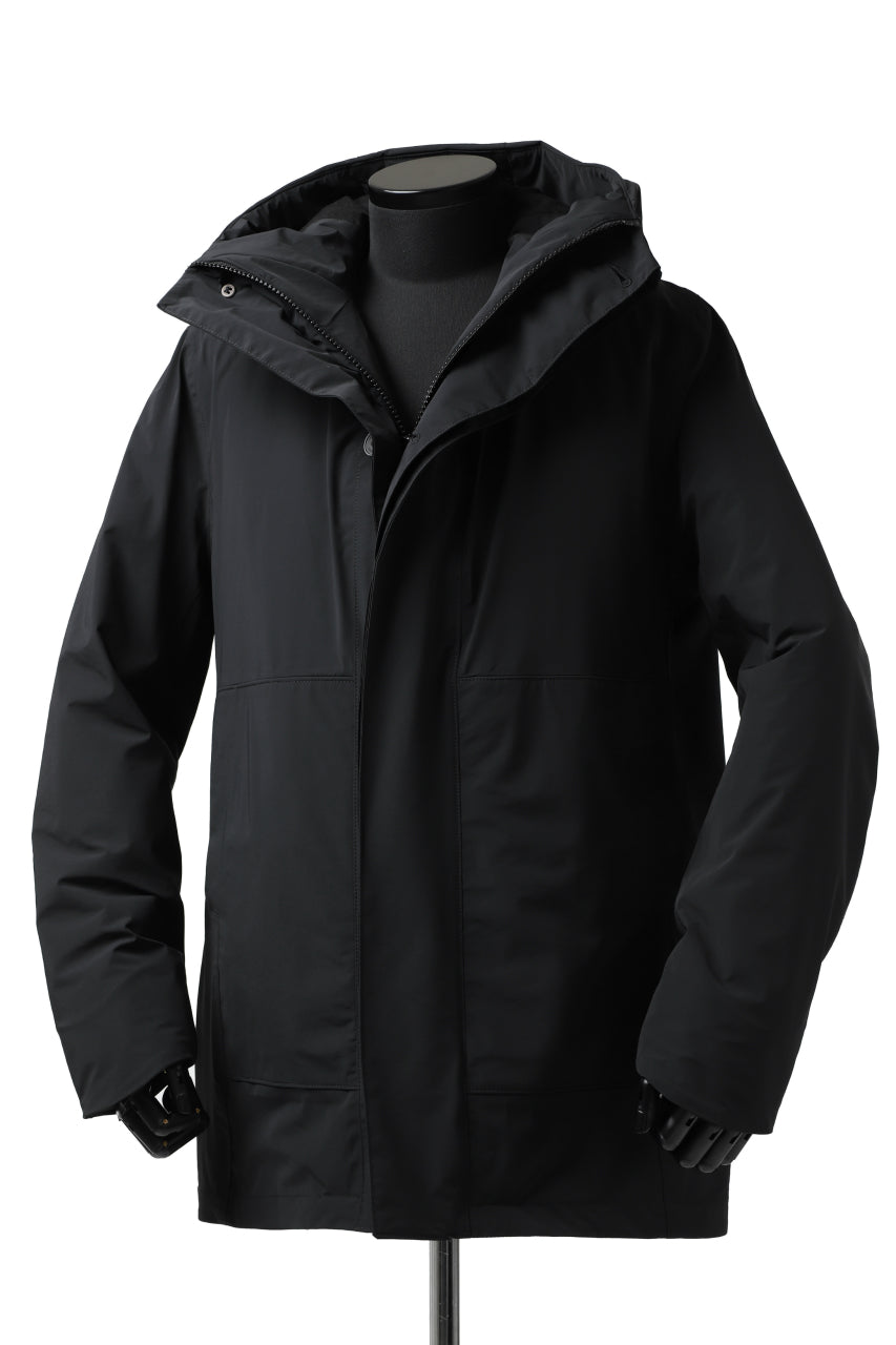 画像をギャラリービューアに読み込む, Hannibal. Waterproof Hoodie Jacket / Reyk 105. Thermore® (MAT BLACK)