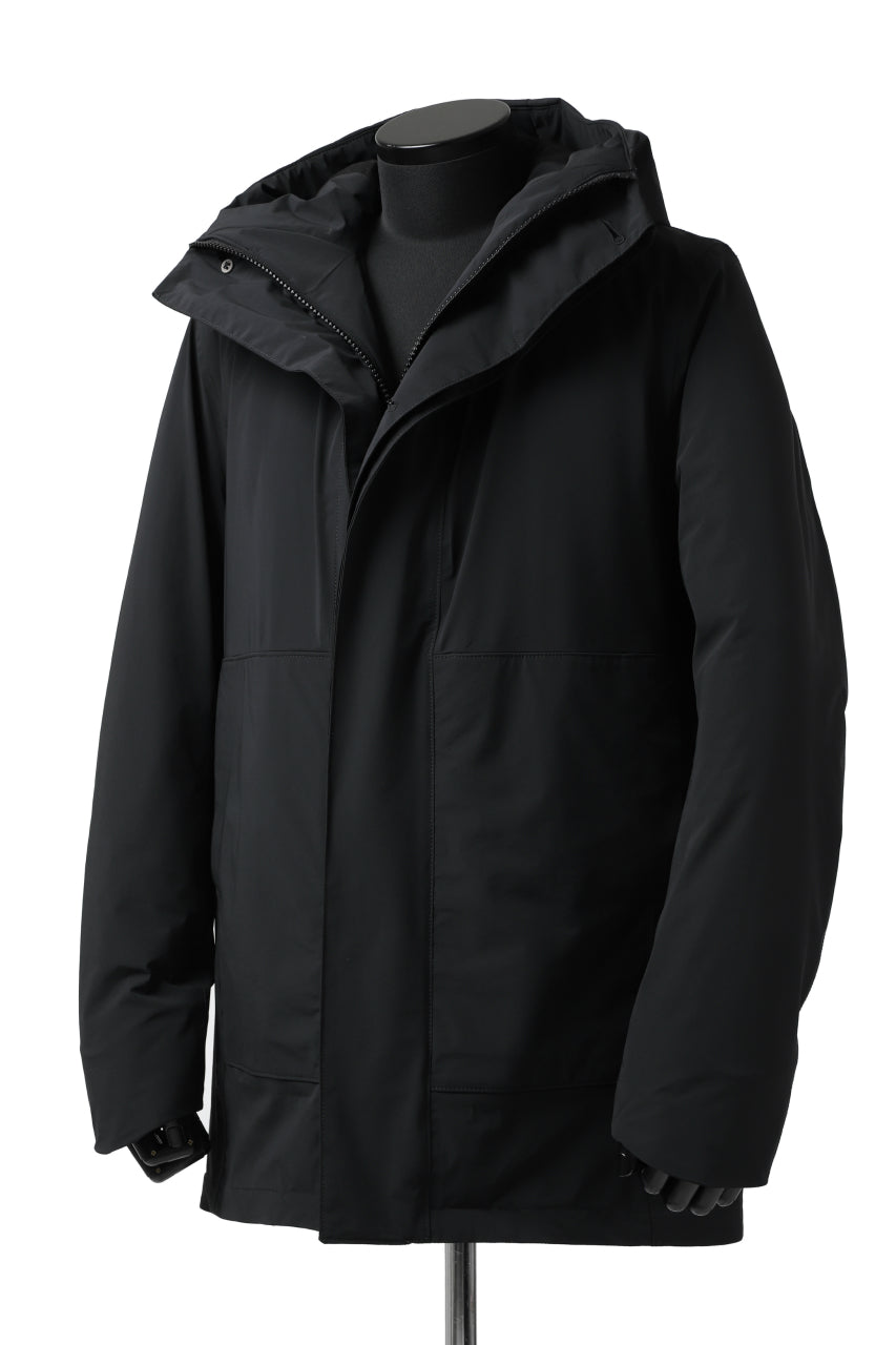 画像をギャラリービューアに読み込む, Hannibal. Waterproof Hoodie Jacket / Reyk 105. Thermore® (MAT BLACK)