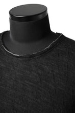 Load image into Gallery viewer, daub ERGONOMIC LONG SLEEVE KNIT SEWN / KNOTTING DOUBLE FACE (BLACK)