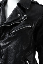 Load image into Gallery viewer, ISAMU KATAYAMA BACKLASH DOUBLE BREASTED JACKET / DOUBLE-SHOULDER OBJECT DYED (BLACK)