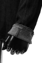 Load image into Gallery viewer, daub ERGONOMIC LONG SLEEVE KNIT SEWN / KNOTTING DOUBLE FACE (BLACK)