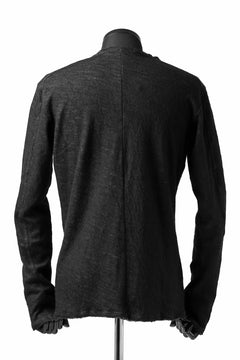 Load image into Gallery viewer, daub ERGONOMIC LONG SLEEVE KNIT SEWN / KNOTTING DOUBLE FACE (BLACK)