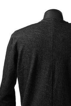 Load image into Gallery viewer, daub ERGONOMIC LONG SLEEVE KNIT SEWN / KNOTTING DOUBLE FACE (BLACK)