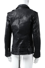Load image into Gallery viewer, ISAMU KATAYAMA BACKLASH DOUBLE BREASTED JACKET / DOUBLE-SHOULDER OBJECT DYED (BLACK)