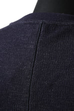 Load image into Gallery viewer, daub ROUND NECK SWEAT PULL OVER / KNIT JERSEY (NAVY)
